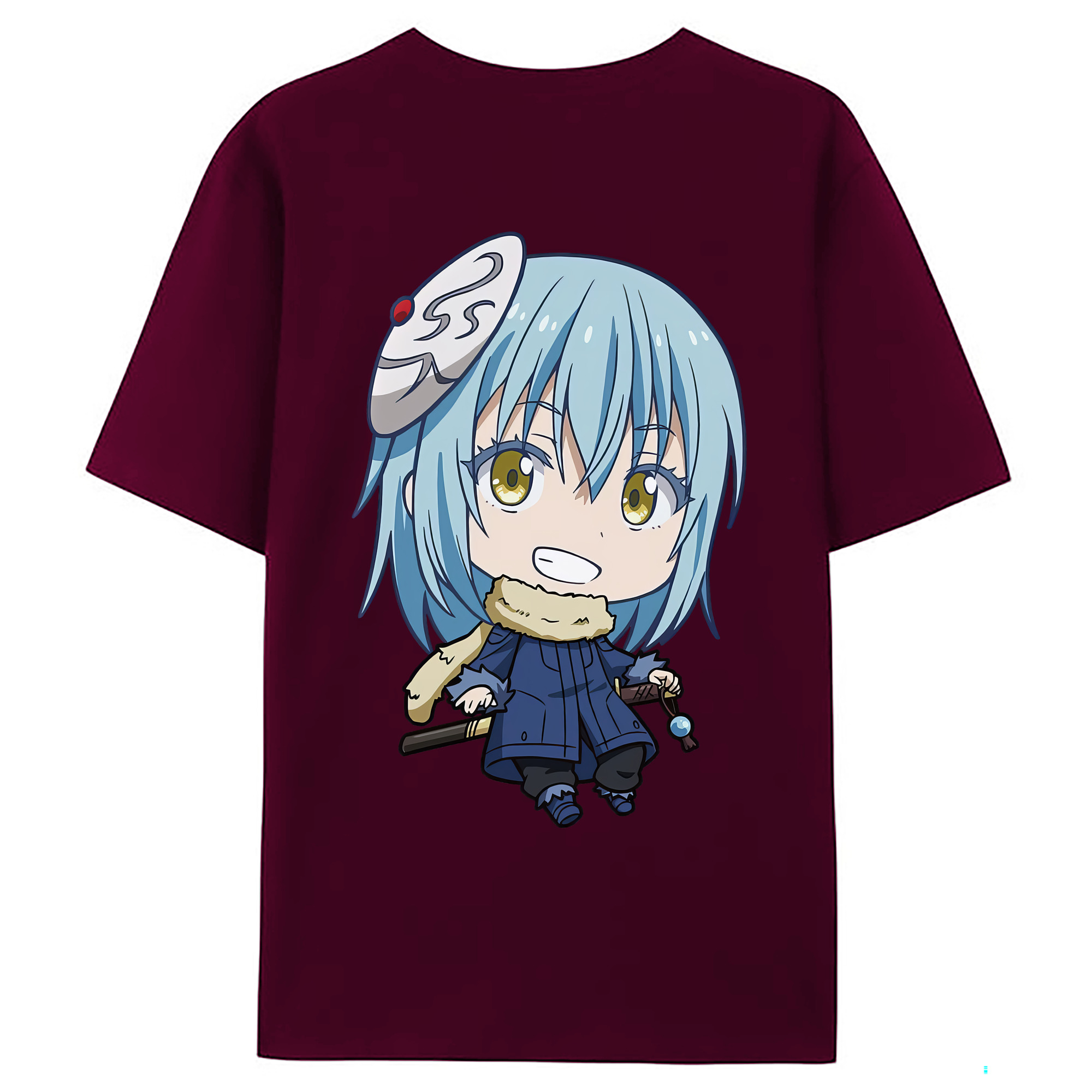 （画像用） 転スラ Regarding Reincarnated to Slime レディース半袖Tシャツ(バックプリント)